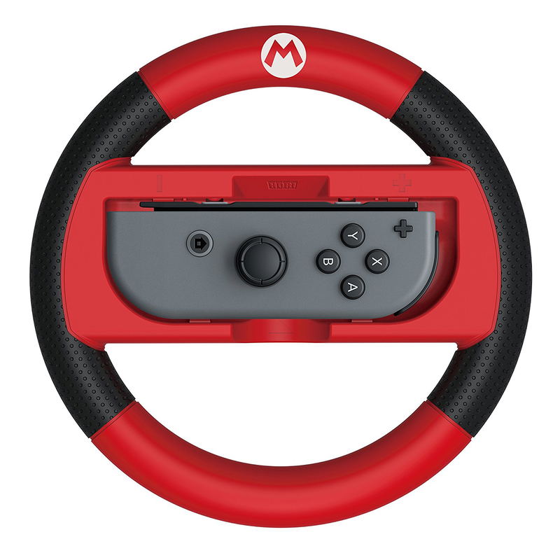 Hori Mario Kart 8 Deluxe Racing Wheel for Nintendo Switch (Mario) image 2
