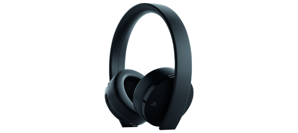 PlayStation Gold Wireless Headset (Black) image 2