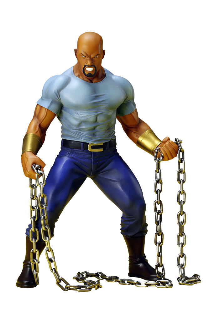 ARTFX+ The Defenders 1/10 Scale Pre-Painted Figure: Luke Cage image 1