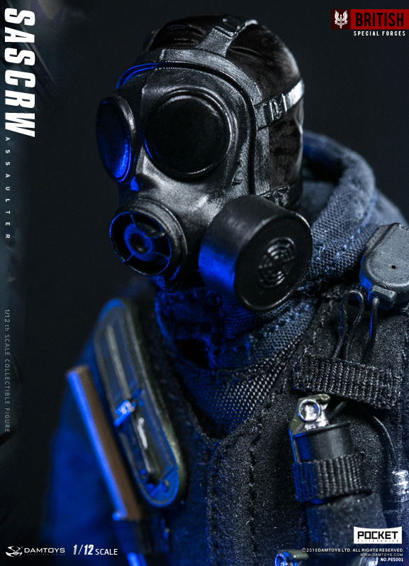 Damtoys 1/12 Scale Figure: Pocket Elite Series SAS CRW Assaulter image 19