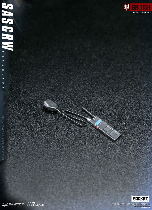 Damtoys 1/12 Scale Figure: Pocket Elite Series SAS CRW Assaulter image 20