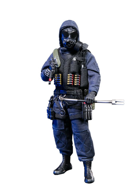 Damtoys 1/12 Scale Figure: Pocket Elite Series SAS CRW Breacher image 1