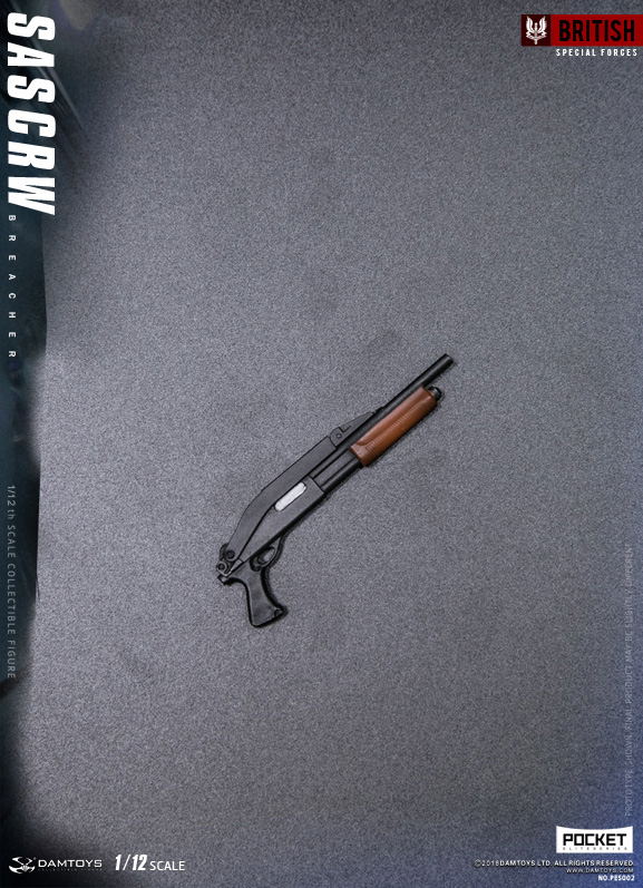damtoys 1/12 SAS CRW フィギュア Damtoys 1/12 Scale Figure: Pocket Elite Series SAS CRW Breacher