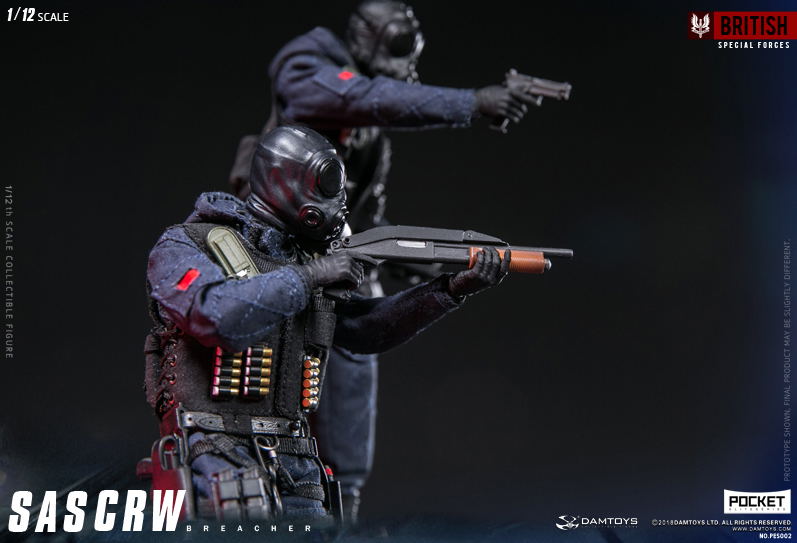 Damtoys 1/12 Scale Figure: Pocket Elite Series SAS CRW Breacher image 17