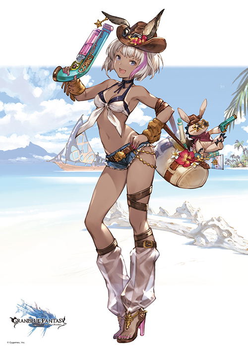 Granblue Fantasy Wall Art - Chloe Swimsuit Ver. image 1