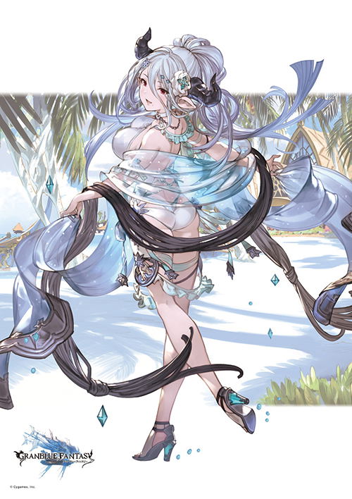 Granblue Fantasy Wall Art Izmir Swimsuit Ver