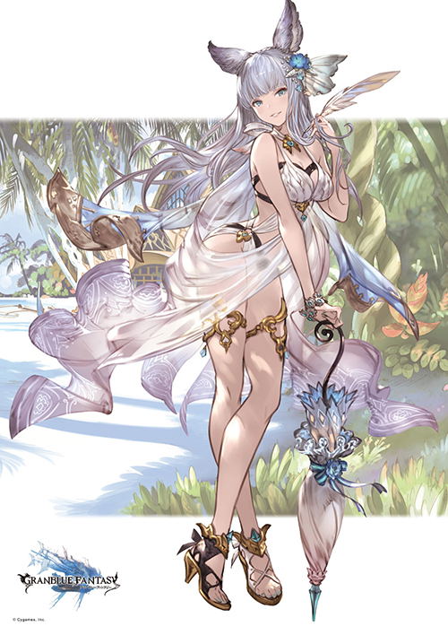 Granblue Fantasy Wall Art - Korwa Swimsuit Ver. image 1