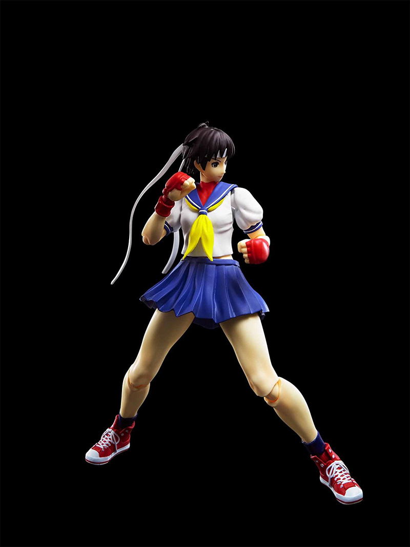S.H.Figuarts Street Fighter IV: Sakura Kasugano image 3