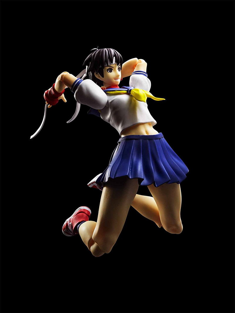 S.H.Figuarts Street Fighter IV: Sakura Kasugano image 4