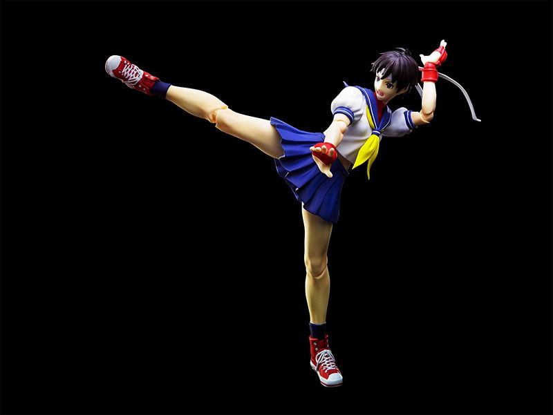 S.H.Figuarts Street Fighter IV: Sakura Kasugano image 5