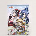 Senki Zesshou Symphogear AXZ B2 Wall Scroll: Hibiki & Tsubasa & Chris thumbnail 1
