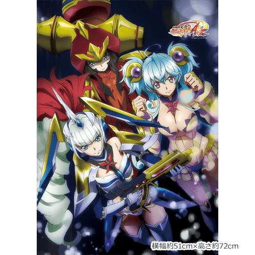 Senki Zesshou Symphogear AXZ B2 Wall Scroll: Saint-Germain & Cagliostro & Prelati image 2