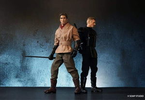 Soap Studio 1/12 Scale Pre-Painted Figure: Bruce Wayne & Ra's al Ghul Set_