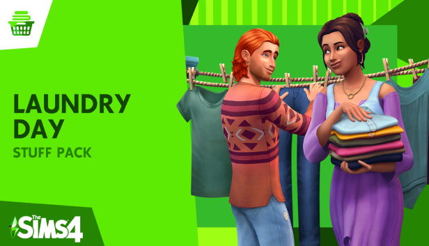 The Sims 4: Laundry Day Stuff (DLC) <span class="ext" style="background-color: #B0000F; color: #FFFFFF;">DLC</span> <span class="ext" style="background-color: #F96529; color: #FFFFFF;">Electronic Arts</span> <span class="ext ext_digital">digital</span> image 1