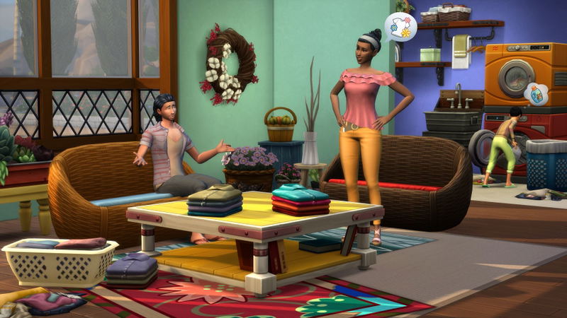 The Sims 4: Laundry Day Stuff (DLC) <span class="ext" style="background-color: #B0000F; color: #FFFFFF;">DLC</span> <span class="ext" style="background-color: #F96529; color: #FFFFFF;">Electronic Arts</span> <span class="ext ext_digital">digital</span> image 7