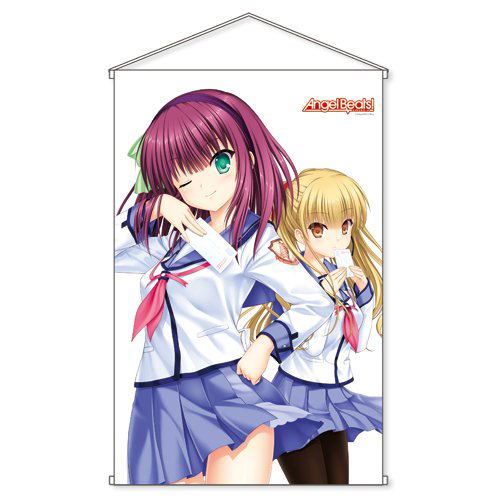 Angel Beats! B2 Operation Wall Scroll: Yuri & Yusa image 1
