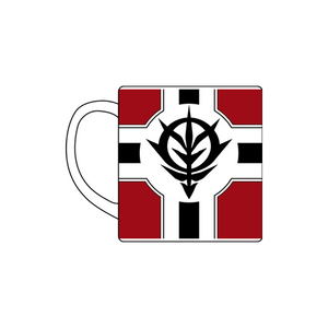 Mobile Suit Gundam - The Principality Of Zeon Flag Mug Cup_