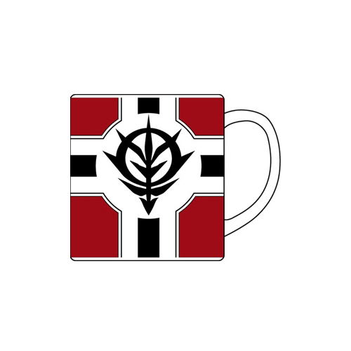 Mobile Suit Gundam - The Principality Of Zeon Flag Mug Cup image 2