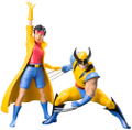 ARTFX+ X-Men - The Animated Series 1/10 Scale Pre-Painted Figure: Wolverine & Jubilee 2 Pack thumbnail 1