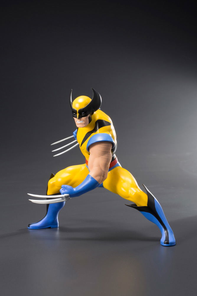 ARTFX+ X-Men - The Animated Series 1/10 Scale Pre-Painted Figure: Wolverine & Jubilee 2 Pack image 3