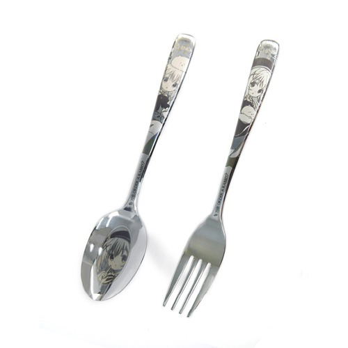 Is The Order A Rabbit Chino Spoon & Fork Set image 1