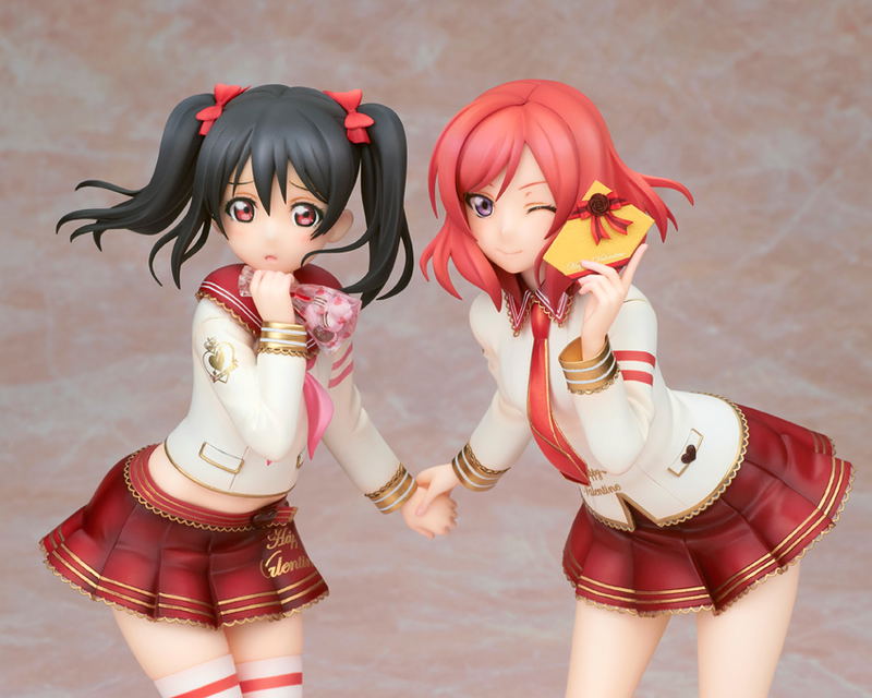Love Live! School Idol Festival 1/7 Scale Pre-Painted Figure: Nico Yazawa & Maki Nishikino Valentine Ver. image 10