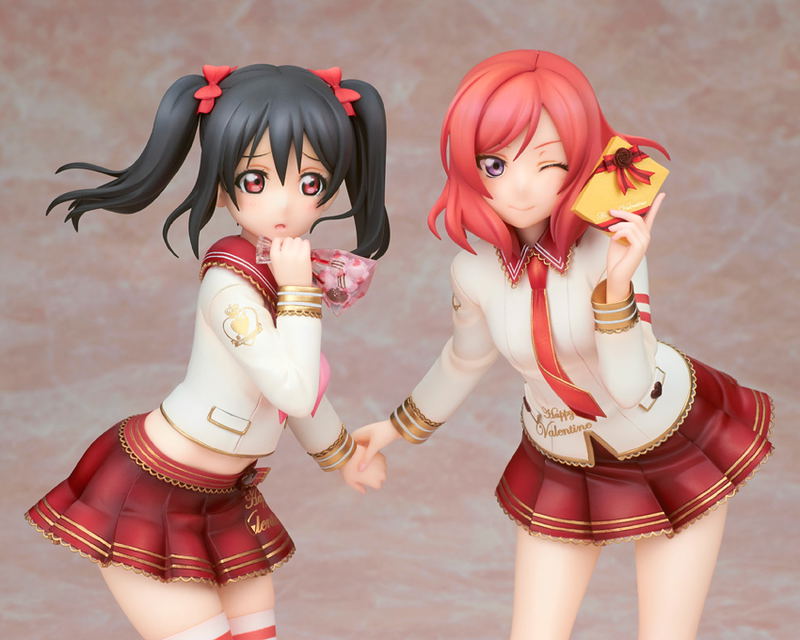 Love Live! School Idol Festival 1/7 Scale Pre-Painted Figure: Nico Yazawa & Maki Nishikino Valentine Ver. image 11