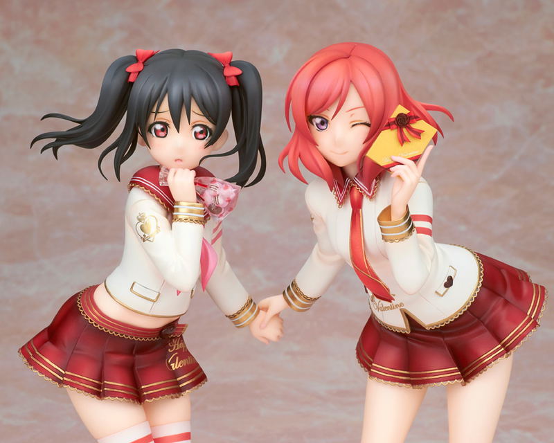 Love Live! School Idol Festival 1/7 Scale Pre-Painted Figure: Nico Yazawa & Maki Nishikino Valentine Ver. image 8