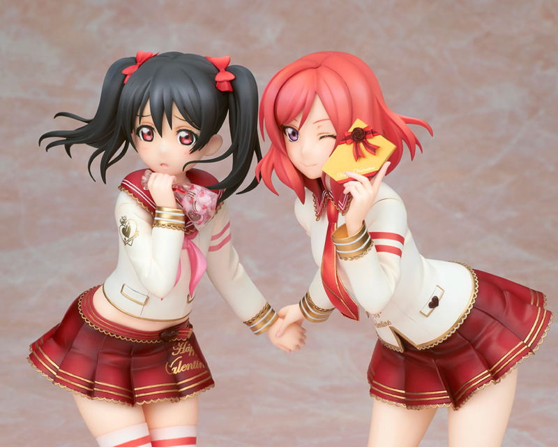 Love Live! School Idol Festival 1/7 Scale Pre-Painted Figure: Nico Yazawa & Maki Nishikino Valentine Ver. image 9