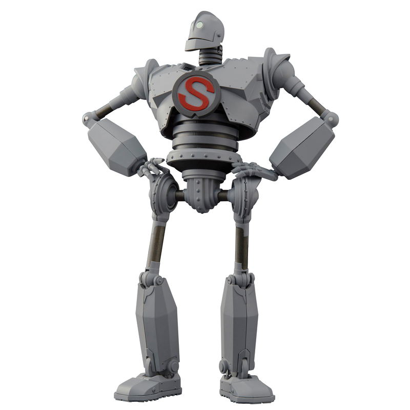 Riobot The Iron Giant 1/80 Scale Pre-Painted Figure: The Iron Giant image 1