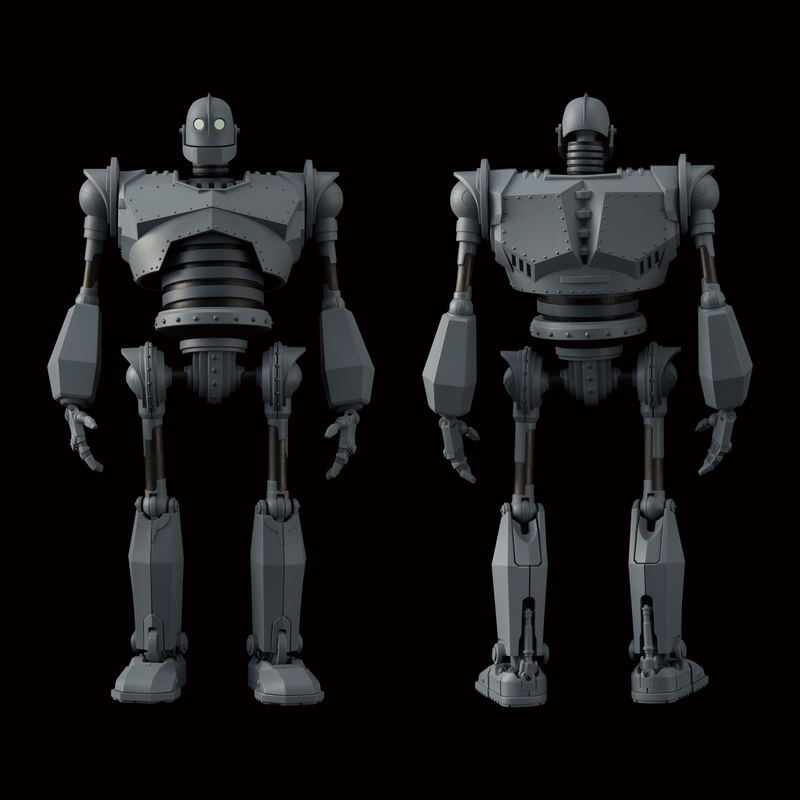 Riobot The Iron Giant 1/80 Scale Pre-Painted Figure: The Iron Giant image 2