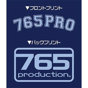 The Idolmaster - 765 Production Hoodie Navy (XL Size)