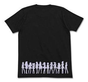 The Idolmaster - 765 Production T-shirt Black (M Size)