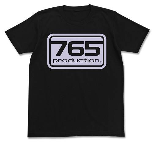 The Idolmaster - 765 Production T-shirt Black (XL Size) image 1