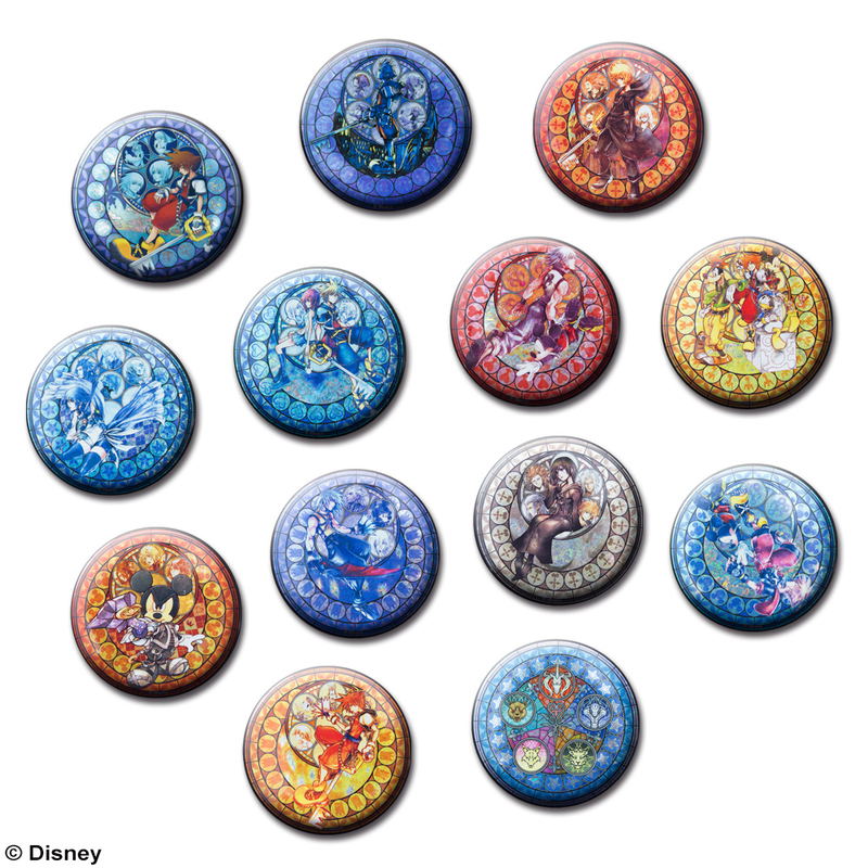 Kingdom Hearts Can Badge Collection (Set of 13 pieces) (Re-run) image 1