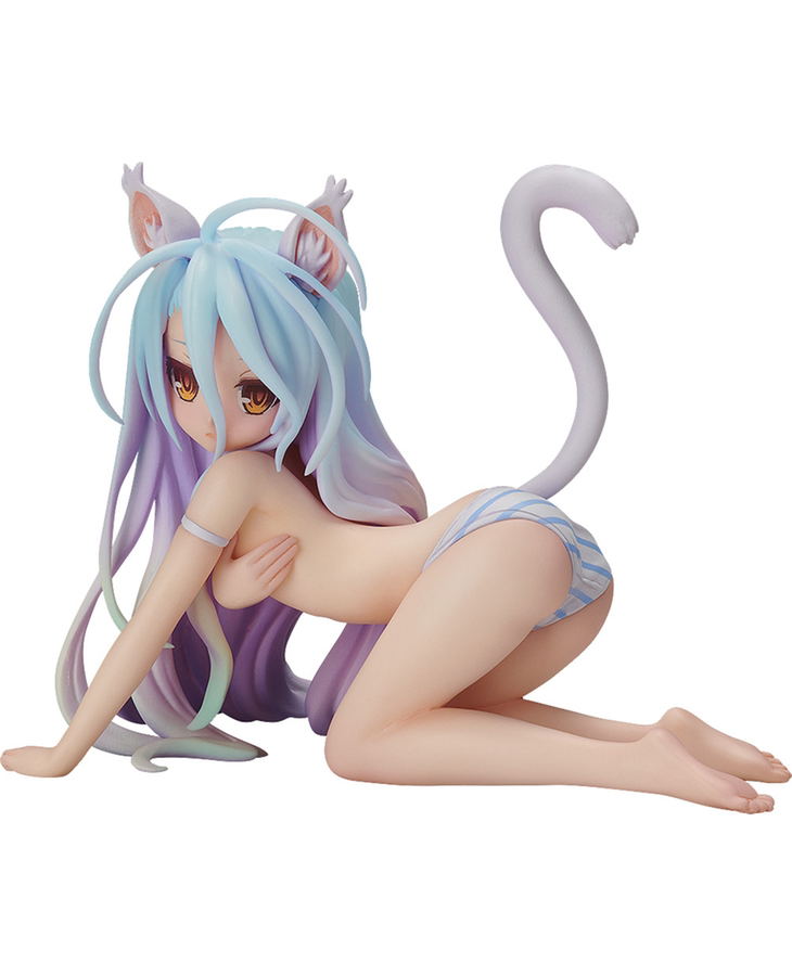 No Game No Life 1/12 Scale Pre-Painted Figure: Shiro Cat Ver. image 1