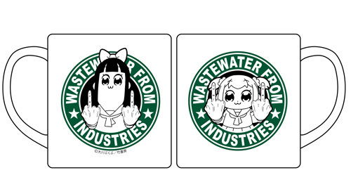Pop Team Epic - Waste Water From Industries Mug Cup image 1
