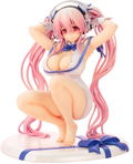 Super Sonico x Is It Wrong to Try to Pick Up Girls in a Dungeon? 1/7 Scale Pre-Painted Figure: Super Sonico Hestia Ver. thumbnail 1