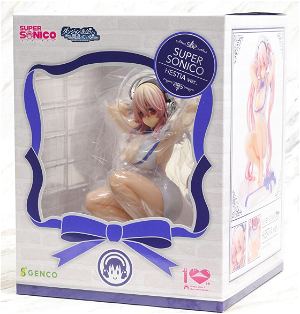 Super Sonico x Is It Wrong to Try to Pick Up Girls in a Dungeon? 1/7 Scale Pre-Painted Figure: Super Sonico Hestia Ver.