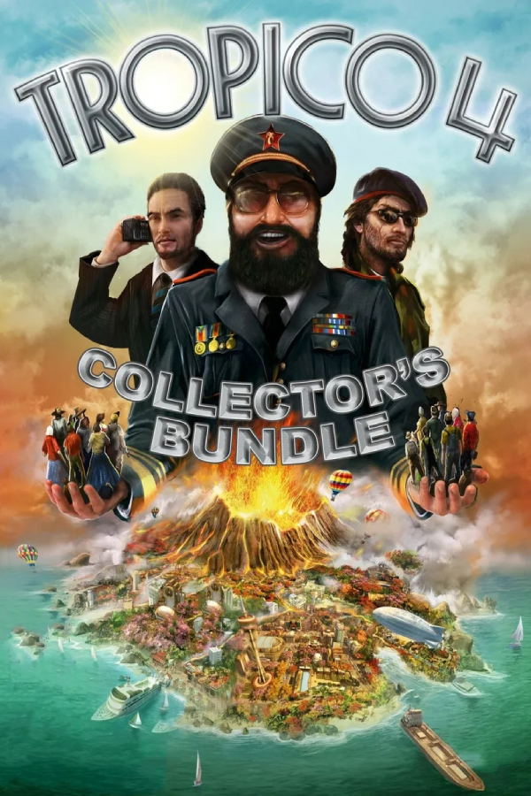 Tropico 4 Collector's Bundle <span class="ext" style="background-color: #2a475e; color: #FFFFFF;">STEAM</span> <span class="ext ext_digital">digital</span> image 1