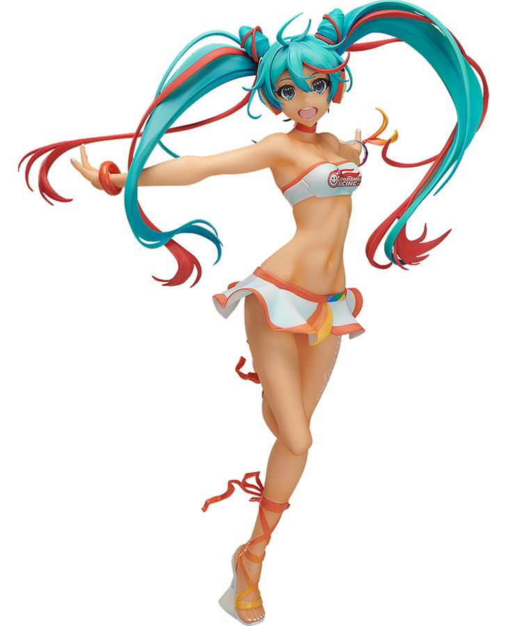 Hatsune Miku GT Project 1/8 Scale Pre-Painted Figure: Racing Miku 2016 Thai Ver. image 1