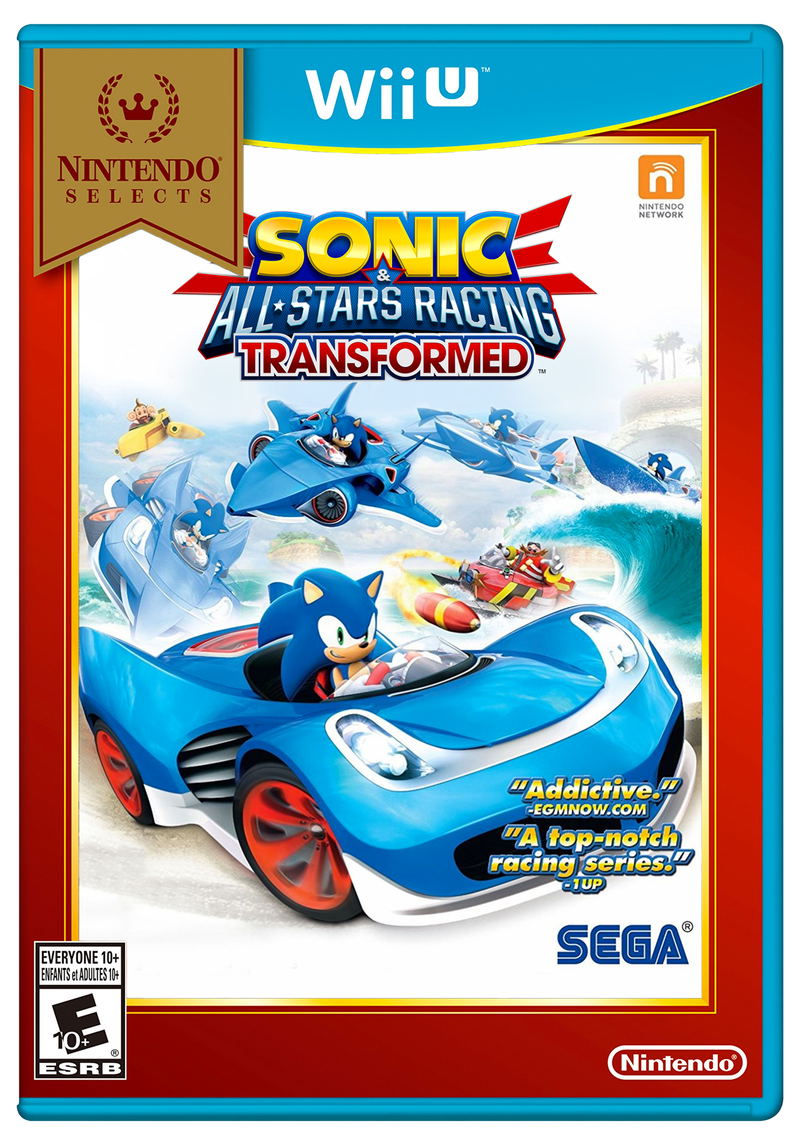Sonic & All-Stars Racing Transformed (Nintendo Selects) image 1