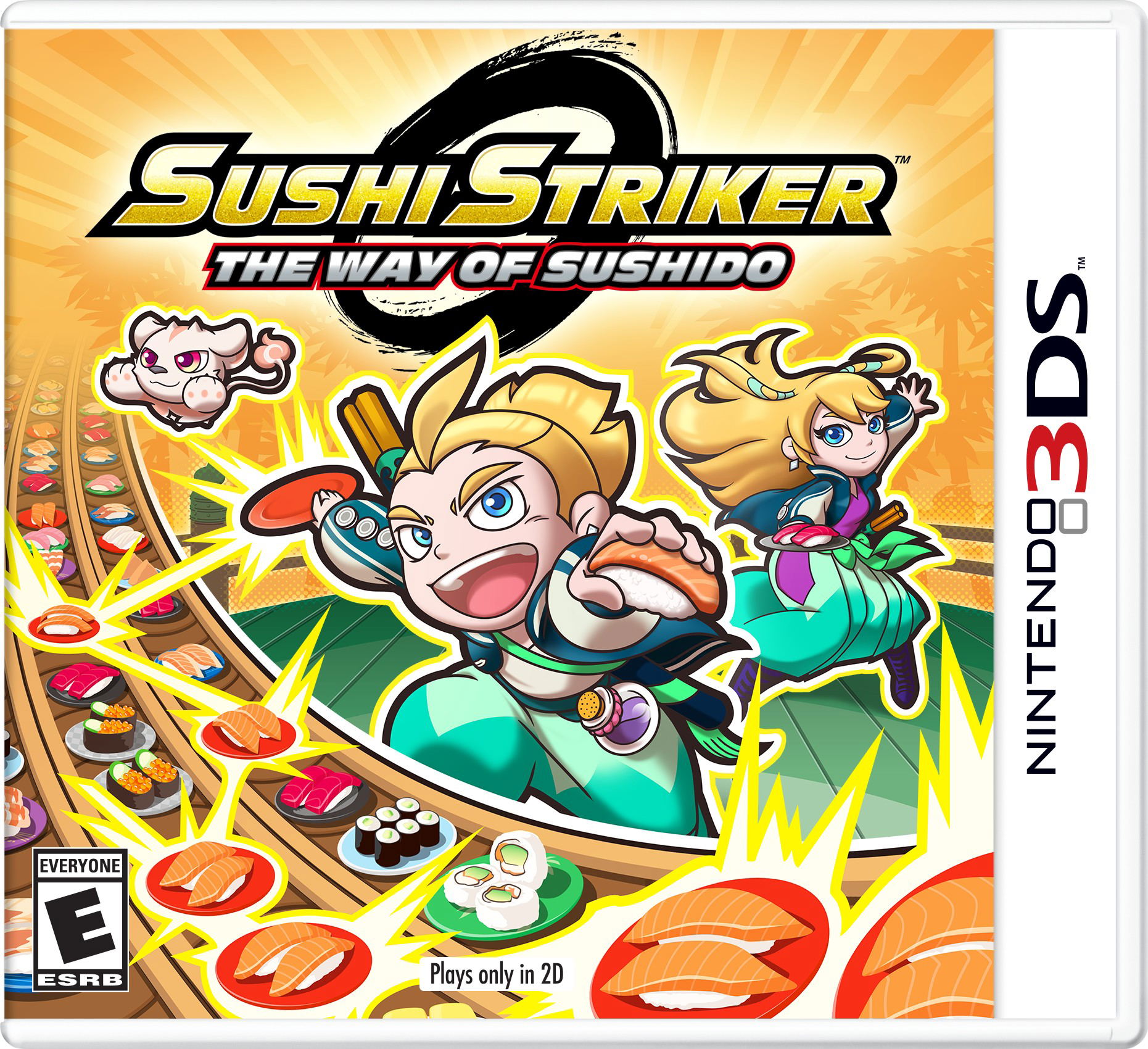 Sushi Striker: The Way of Sushido paraca Nintendo 3DS
