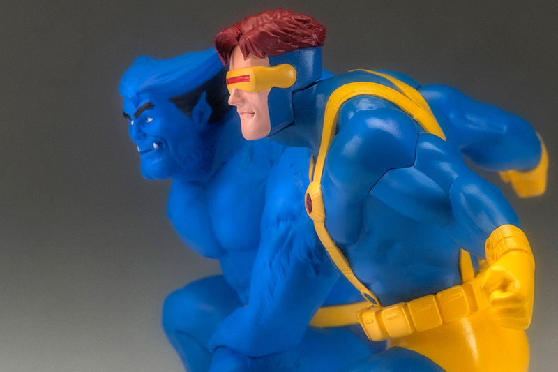 ARTFX+ X-Men - The Animated Series 1/10 Scale Pre-Painted Figure: Cyclops & Beast 2 Pack image 20