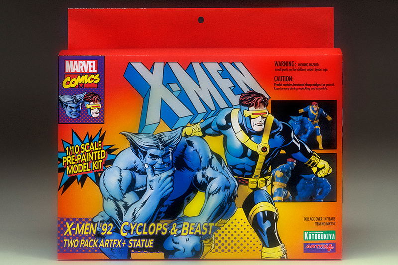 ARTFX+ X-Men - The Animated Series 1/10 Scale Pre-Painted Figure: Cyclops & Beast 2 Pack image 23