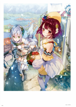 Atelier Sophie, Firis, Lydie & Suelle - The Alchemists And Mysterious World Official Visual Collection