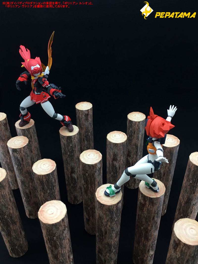 PEPATAMA Series M-002 Paper Diorama Log Set A image 6
