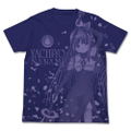Puella Magi Madoka Magica Side Story Magia Record - Yachiyo Nanami All Print T-shirt Night Blue (L Size) thumbnail 1