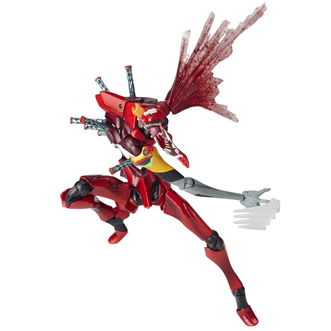 Revoltech Evangelion Evolution Rebuild of Evangelion: EV-01 EVA-02 The Beast image 5