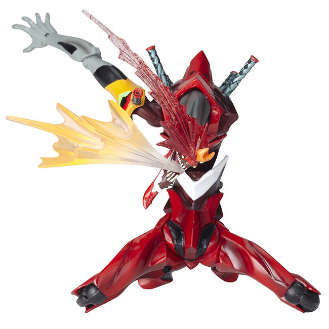 Revoltech Evangelion Evolution Rebuild of Evangelion: EV-01 EVA-02 The Beast image 6